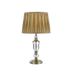 WILTON TABLE LAMP - ANT.BRASS / GOLD - Click for more info